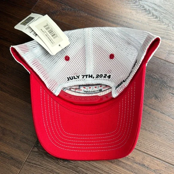 Nascar NWT Grant Park 165 Chicago Street Course Red and White Hat - Picture 2 of 6